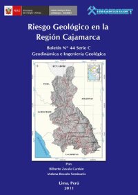 cover of the book Riesgo geológico en la región Cajamarca