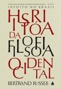 cover of the book História da Filosofia Ocidental