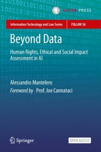 cover of the book Beyond Data: Human Rights, Ethical And Social Impact Assessment In AI