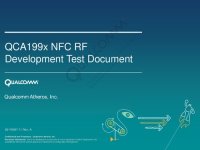 cover of the book QCA199x NFC RF Development Test Document