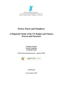 cover of the book Power, Purse and Numbers: A Diagnostic Study of the UN Budget and Finance Process and Structure. Final Report