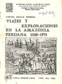 cover of the book Viajes y exploraciones en la amazonía peruana 1550-1975