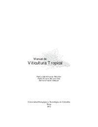 cover of the book Manual de viticultura tropical