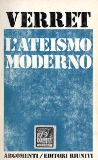 cover of the book L'ateismo moderno