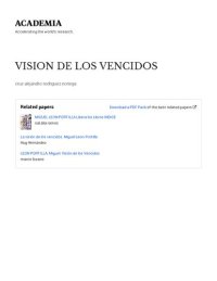 cover of the book Visión de los vencidos