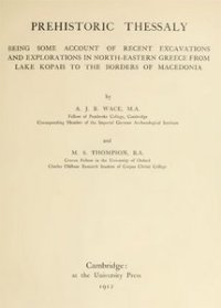 cover of the book Prehistoric Thessaly