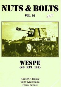 cover of the book Wespe (SD. KFZ. 124)