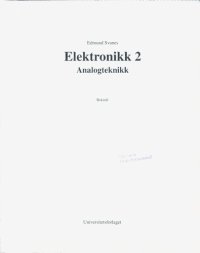 cover of the book Elektronikk 2 : analogteknikk