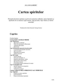 cover of the book Cartea spiritelor