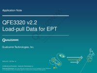 cover of the book QFE3320 v2.2 Load-pull Data for EPT