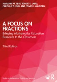 cover of the book A Focus on Fractions: Bringing Mathematics Education Research to the Classroom