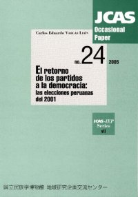 cover of the book El retorno de los partidos a la democracia: las elecciones peruanas del 2001