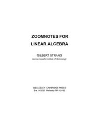 cover of the book ZoomNotes for Linear Algebra