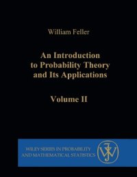 cover of the book An Introduction to Probability Theory and Its Application - Volume II