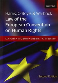 cover of the book Harris, O'Boyle & Warbrick: Law of the European Convention on Human Rights