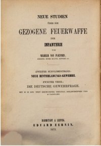 cover of the book Neue Studien über die gezogene Feuerwaffe der Infanterie