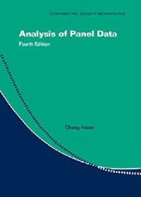 cover of the book Analysis of panel data