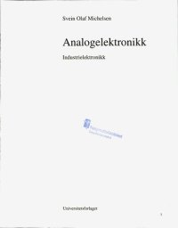 cover of the book Analogelektronikk : industrielektronikk