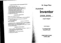 cover of the book Autodesk Inventor 2008, 2009, ...