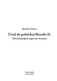 cover of the book uvod do politickej filozofie II.