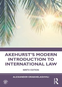 cover of the book Akehurst's Modern Introduction to International Law