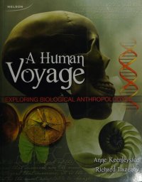 cover of the book A human voyage : exploring biological anthropology