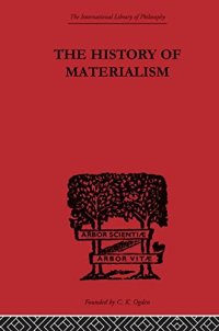 cover of the book The History of Materialism