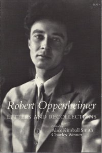 cover of the book Robert Oppenheimer: Letters and Recollections