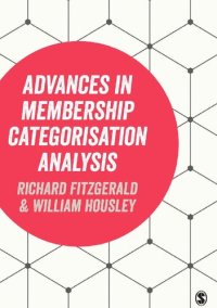 cover of the book Advances in Membership Categorisation Analysis