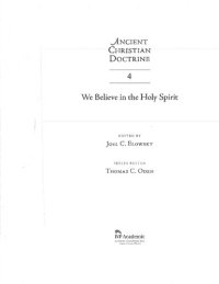 cover of the book We Believe in the Holy Spirit