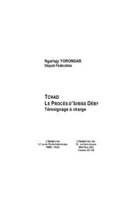 cover of the book Tchad, le procès d'Idriss Déby: témoignage à charge