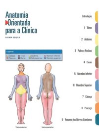 cover of the book Anatomia Orientada Para a Clínica