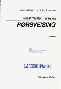 cover of the book Rørsveising