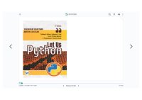 cover of the book Let Us Python: Python is Future, Embrace It Fast