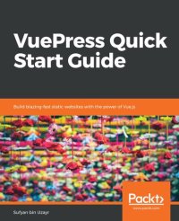 cover of the book VuePress Quick Start Guide