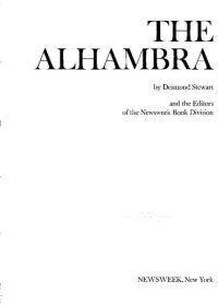 cover of the book The Alhambra (Wonders of Man S.)