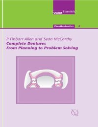 cover of the book Complete dentures : from planning to problem solving