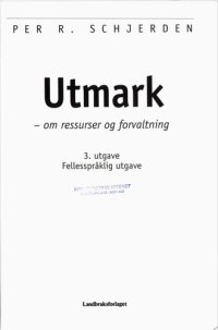 cover of the book Utmark : om ressurser og forvaltning