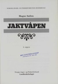 cover of the book Jaktvåpen