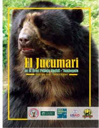 cover of the book El jucumari (Tremarctos ornatus) en el Gran Paisaje Madidi-Tambopata (Perú-Bolivia)