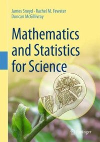 cover of the book Mathematics and Statistics for Science