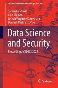 cover of the book Data Science and Security: Proceedings of IDSCS 2022