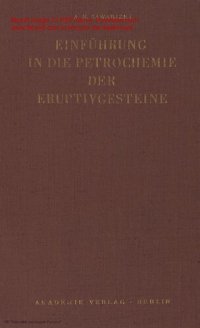 cover of the book Einführung in die Petrochemie der Eruptivgesteine.