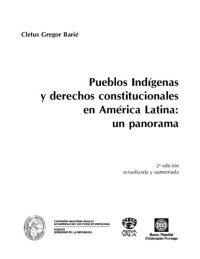 cover of the book Pueblos Indígenas y derechos constitucionales en América Latina: un panorama