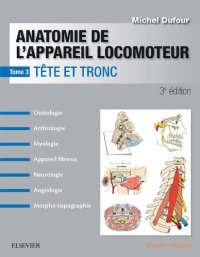 cover of the book Anatomie de l'appareil locomoteur - tête et tronc