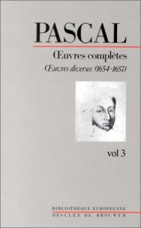 cover of the book Oeuvres Complètes