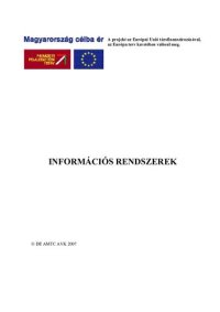 cover of the book Információs rendszerek