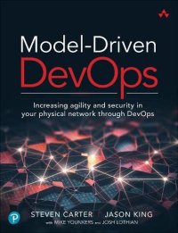 cover of the book Model-Driven DevOps: Increasing agility and security in your physical network through DevOps