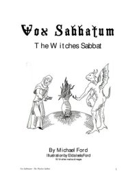 cover of the book Vox Sabbatum (The Witches Sabbat)