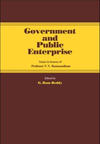 cover of the book Government and Public Enterprise: Essays in Honour of Professor V.V. Ramanadham